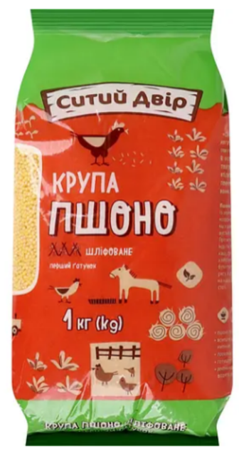 Крупа пшоно Ситий двір шліфоване 1 кг